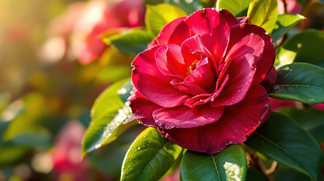 cultiver des camélias japonica spectaculaires