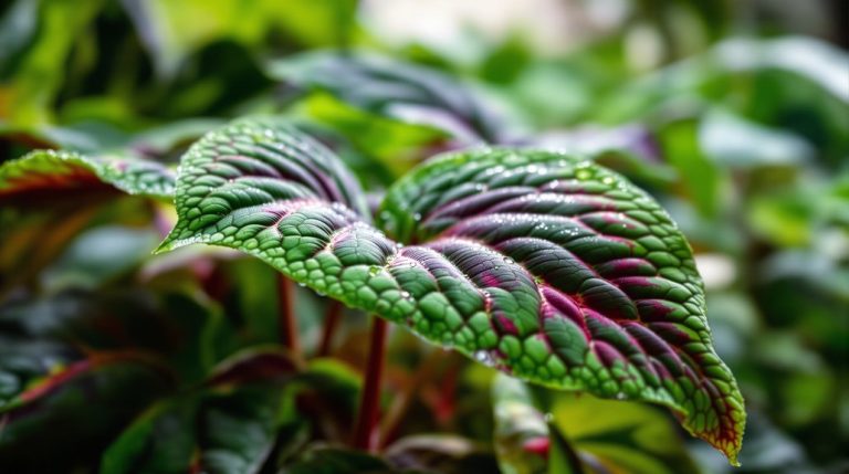 soins essentiels pour le begonia dragon