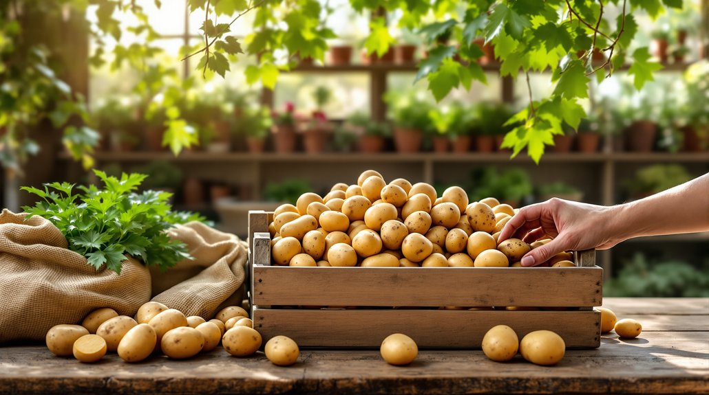 conseils de stockage des pommes de terre fraîches