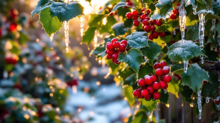 les avantages du houx pour les jardins d'hiver