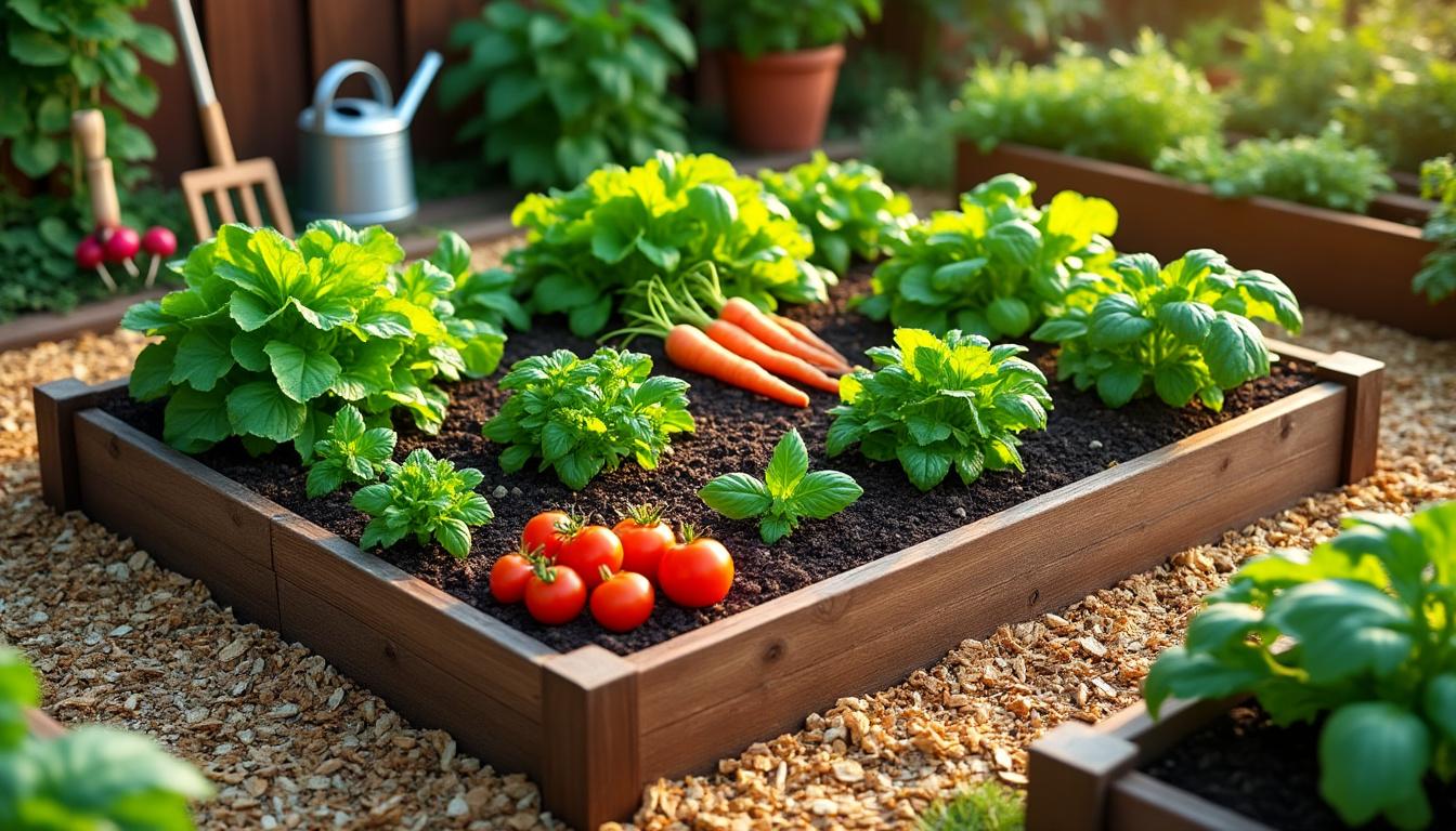 découvrez comment aménager un carré potager pour allier productivité et esthétisme dans votre jardin. nos conseils pratiques vous aideront à maximiser l'espace et à embellir votre extérieur.
