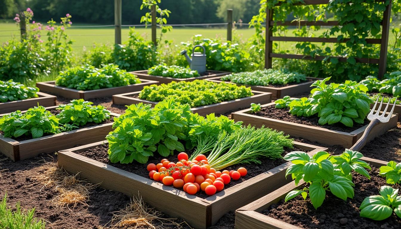 découvrez nos conseils pratiques pour bien aménager votre carré potager et profiter d'une récolte abondante et saine tout au long de la saison.