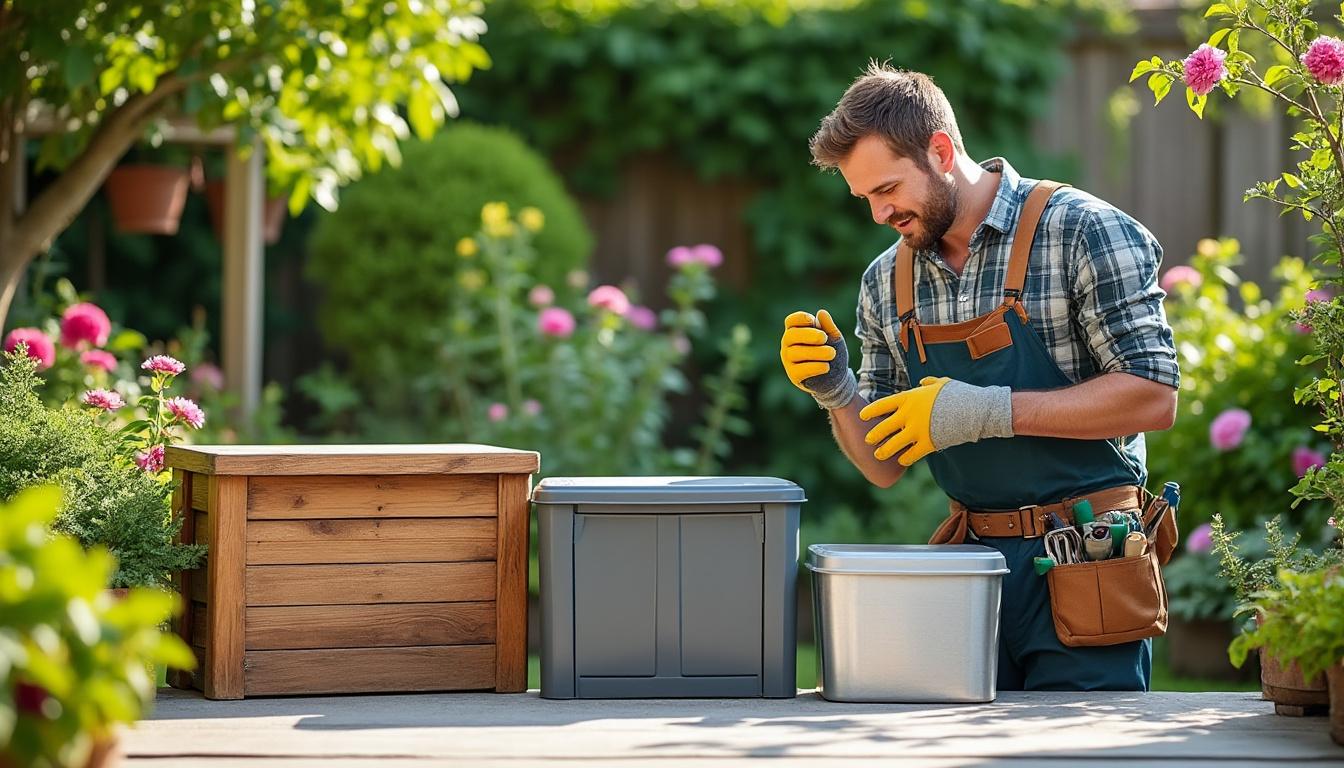 découvrez nos conseils pour choisir un coffre de jardinage adapté à vos besoins et protéger efficacement vos outils de jardin.
