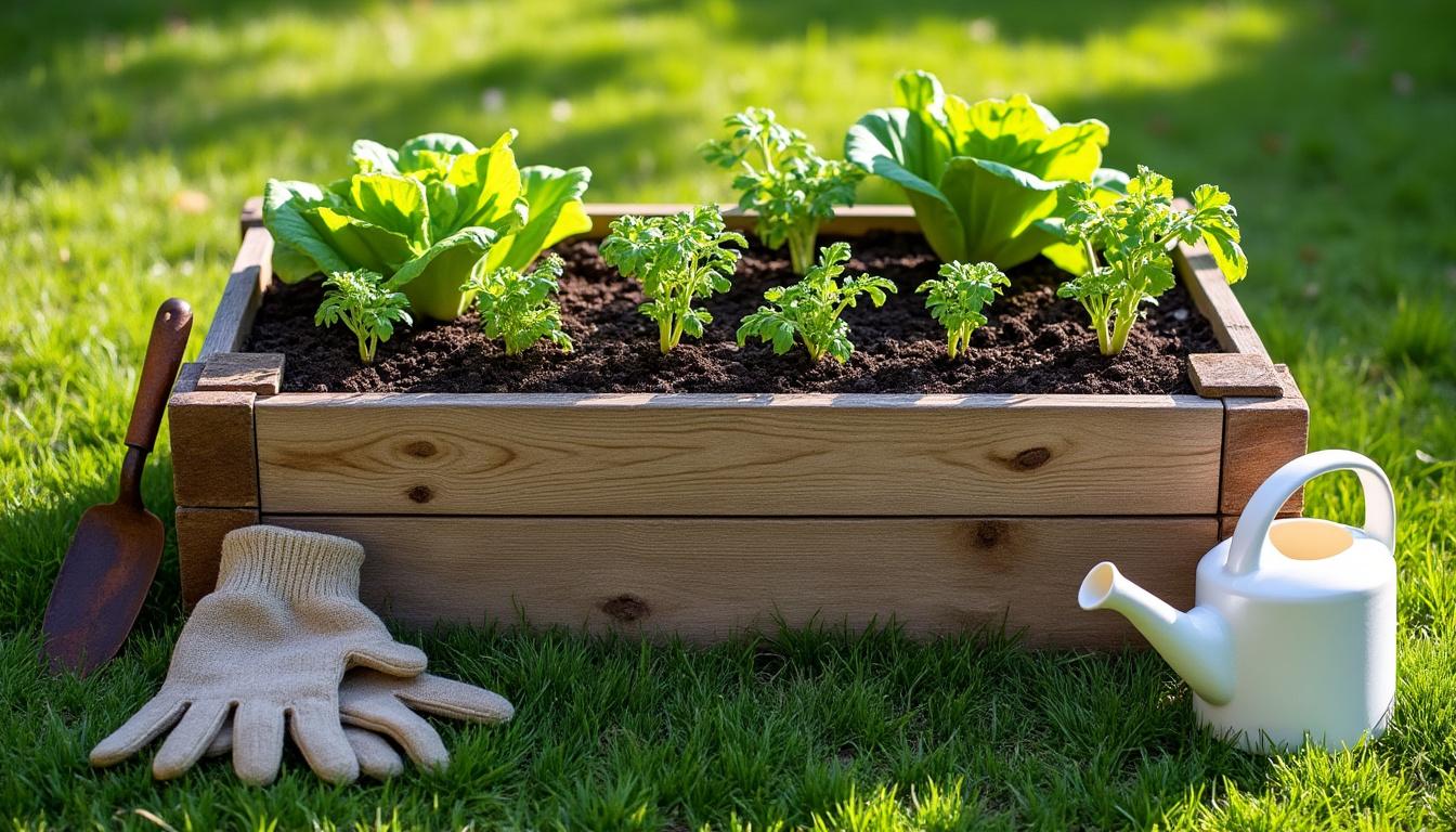 découvrez comment créer facilement un bac potager pour débutants et cultivez vos propres légumes chez vous, même sans expérience préalable.