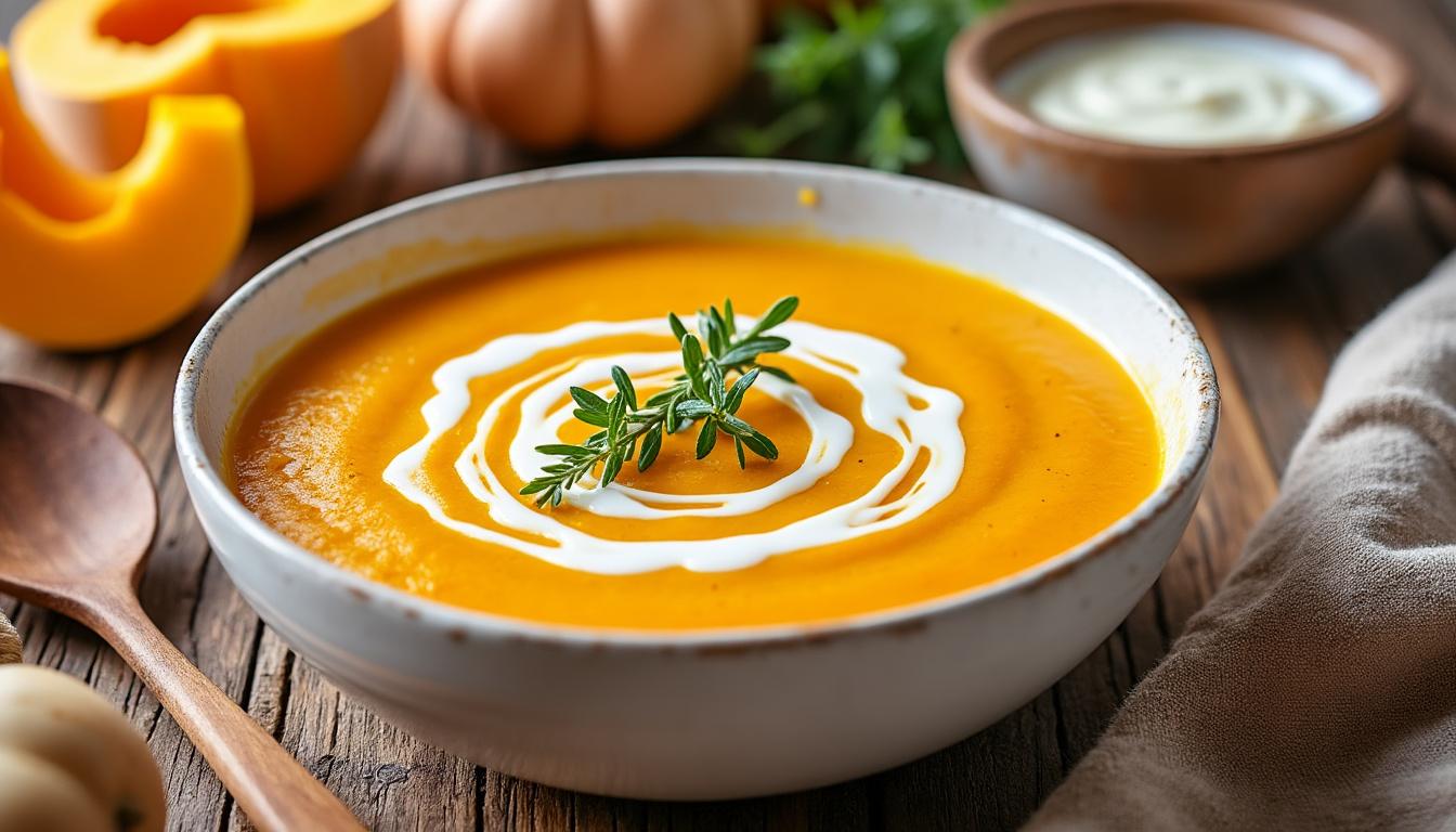 découvrez notre recette facile de potage butternut pour un velouté onctueux, avec des conseils simples pour réussir une soupe savoureuse et réconfortante.