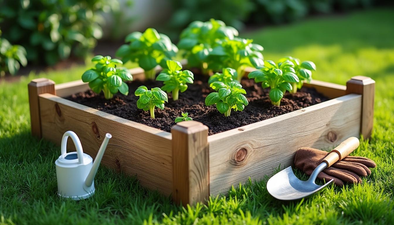 découvrez comment aménager facilement un potager en carré sur pied, idéal pour les débutants. suivez nos conseils pratiques pour cultiver vos légumes en toute simplicité.