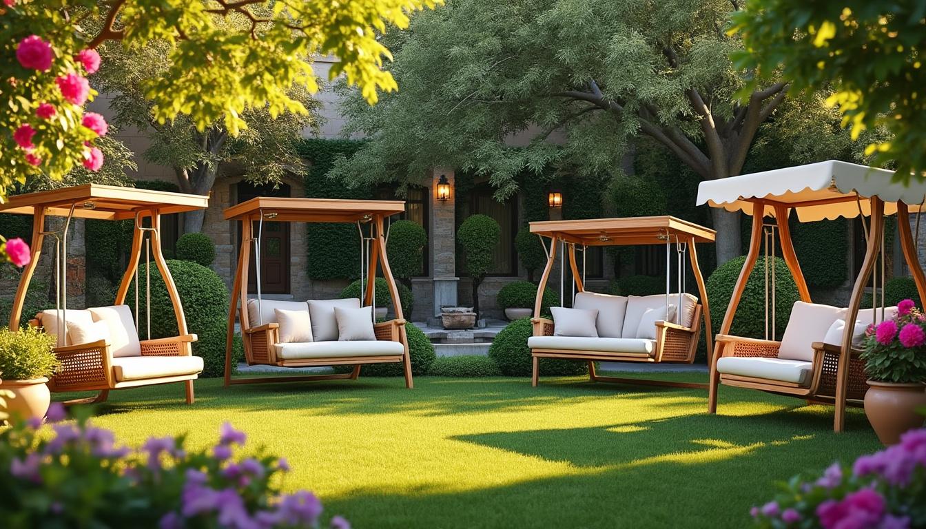 découvrez nos conseils pour choisir la balancelle idéale qui apportera confort et style à votre jardin. trouvez le modèle parfait adapté à vos besoins et à votre espace extérieur.