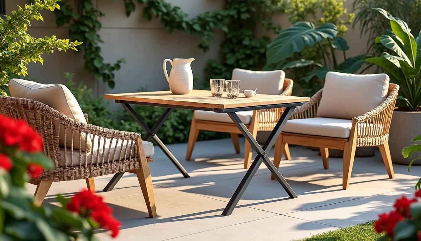découvrez nos conseils pratiques pour choisir la table de jardin pliante parfaite, adaptée à votre espace extérieur et à vos besoins en matière de confort et de style.