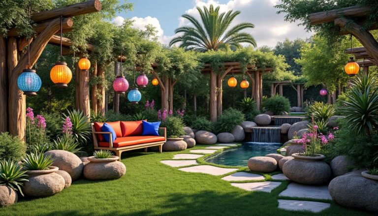 découvrez des idées originales et inspirantes pour décorer votre jardin cette année et créer un espace extérieur unique et accueillant.