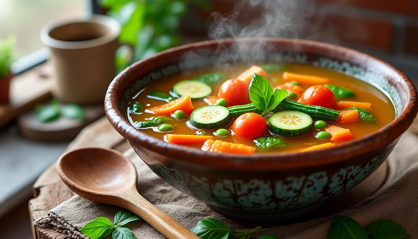 découvrez nos recettes simples et savoureuses de potage de légumes pour un repas sain et gourmand, parfait pour toutes les saisons.
