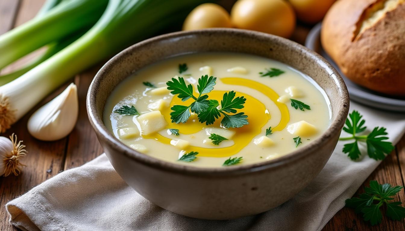 découvrez notre recette facile de potage poireaux pommes de terre, parfaite pour un repas réconfortant et gourmand en toute simplicité.