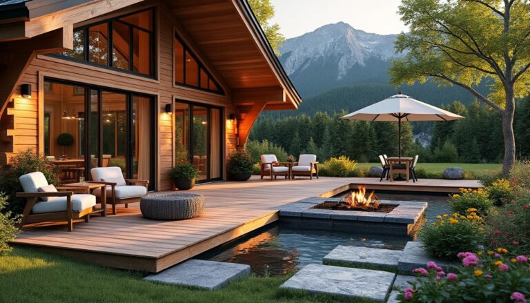 découvrez nos conseils pour aménager un chalet et son jardin afin d'assurer un confort optimal tout au long de l'année, alliant esthétique et fonctionnalité.